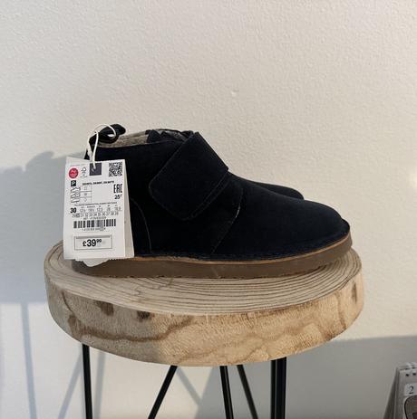 Semišové zateplené topánky zara, veľ 30, zara,30