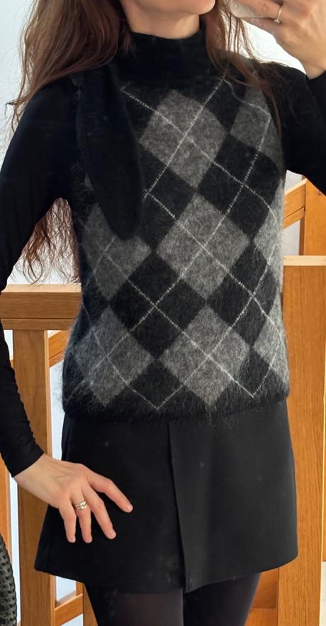 Vesta s mohérom a vlnou h&m v. s/m, h&m,s