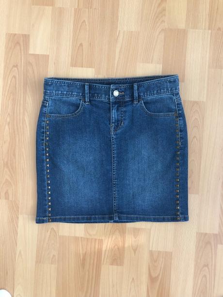 Riflová sukňa len vyskušaná, m