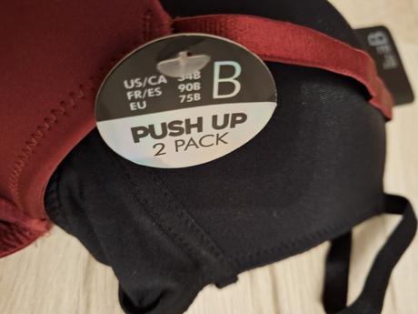 2x push up podprsenka, new yorker,75a / 75b