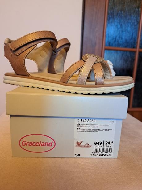 Sandálky, graceland,34