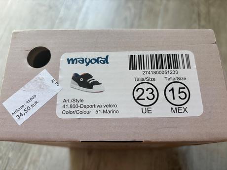 Detské topánky zn. mayoral, mayoral,23