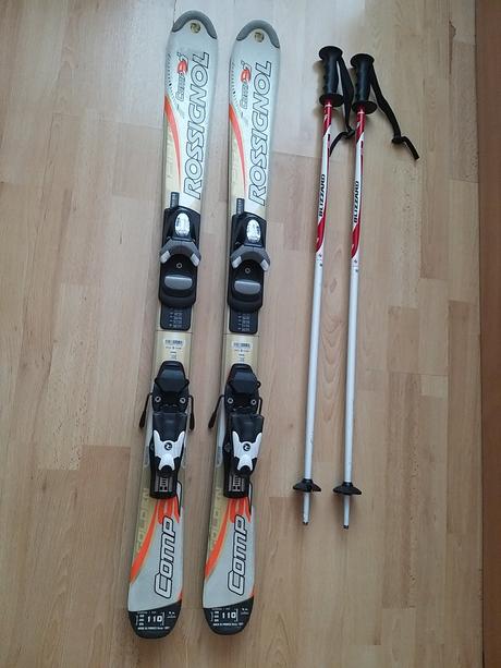 Lyže rossignol 110, rossignol,110-119 cm