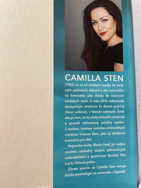 Kniha mesto camilla sten,