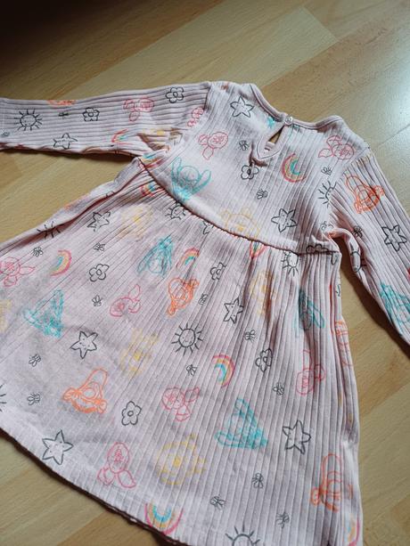 3x šaty v.74 - 6/9mesiacov, primark,74