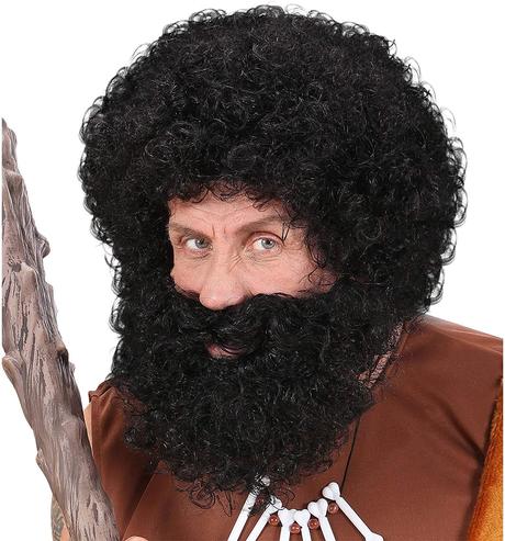 Parochňa s bradou čert,