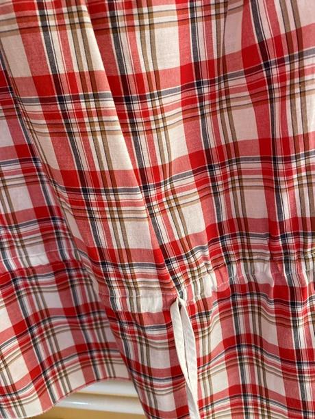 Letná káro blúzka v.42/44, 42