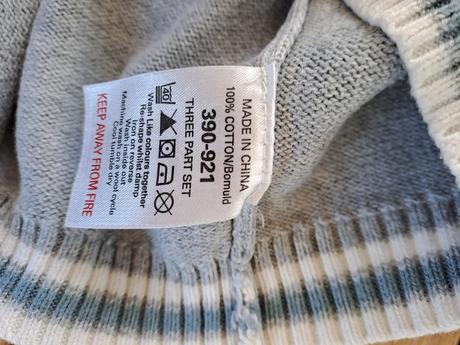 Vesta s kapucňou značka next veľkosť 9-12 mes.deti, next,74