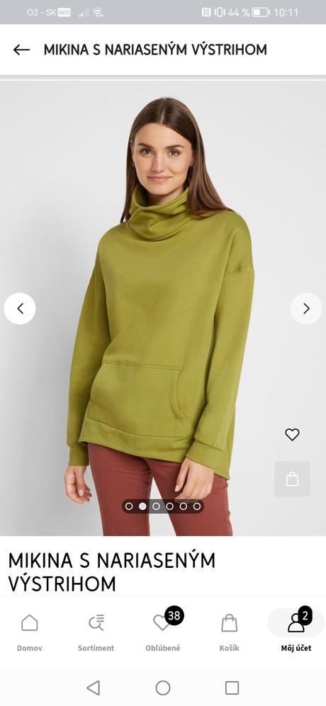 Mikina, bonprix,40