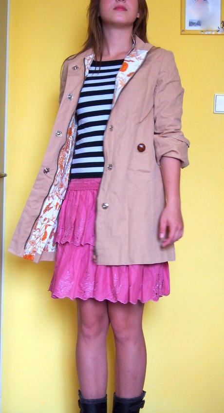 X escada chic roztomilý kabátik uni veľkosť, 38