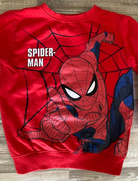 Krásna mikinka spiderman veľ.116/122, 122