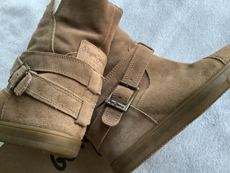 Pepe jeans kozene teple cizmy a druhé gratis, pepe jeans,37