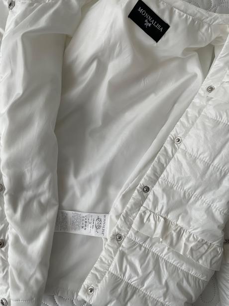 Bunda monnalisa biela, monnalisa,140