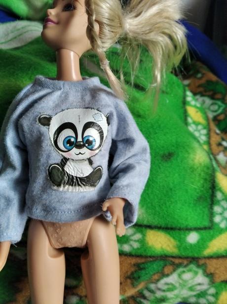 Tričko dlhy rukav pre barbbie,