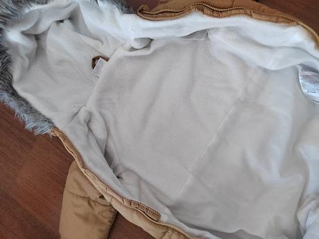 Zimná kombinéza hnedá v.86, pepco,86