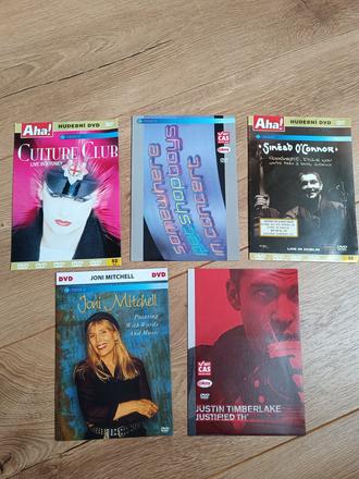 Hudobne dvd, 