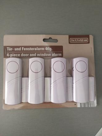 Dverovy a okenny alarm 4ks,
