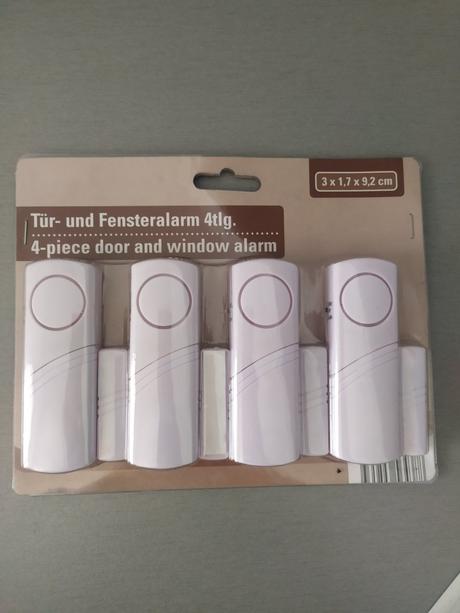 Dverovy a okenny alarm 4ks, 