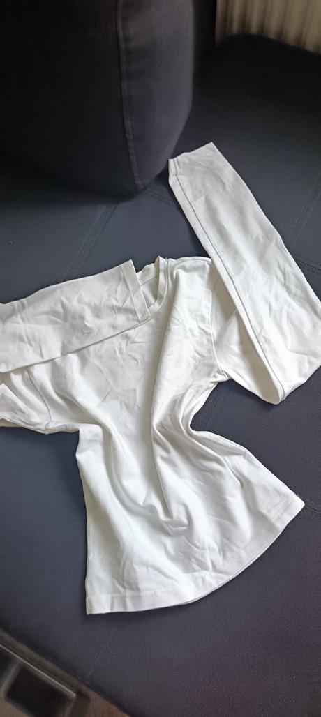 Biely top, xs
