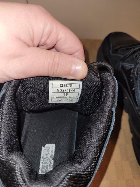 Tenisky big star 39, 39