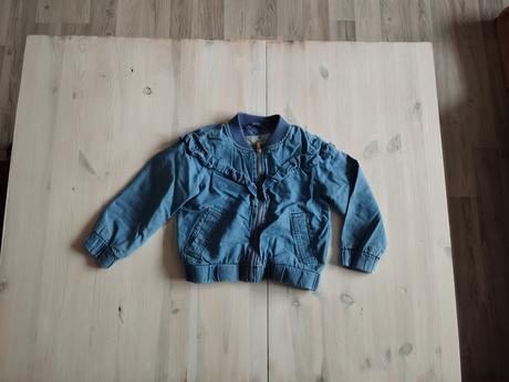 Riflová bombera, h&m,98