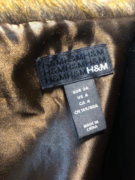 H&m - kožušinka / vesta / vestička, h&m,s