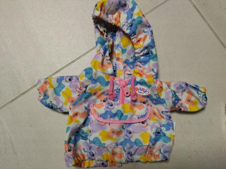 Baby born súprava do dažďa,