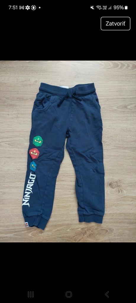 Teplaky ninjago 110, 110