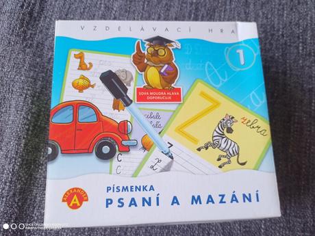 Písanie a mazanie 1, písmenká, nové, 