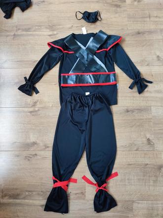 Kostým ninja 7-10 rokov,