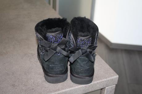 Ugg cierne trblietave cizmy, ugg,36