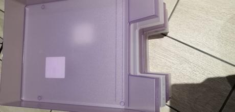 Zakladače fialovo-transparentné,