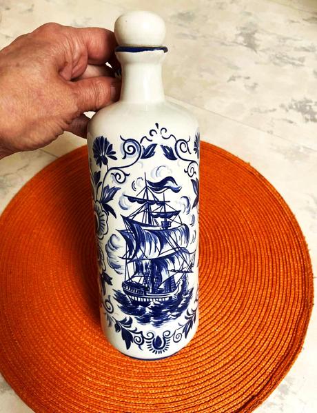 Keramická fľaša na ocot /olej,