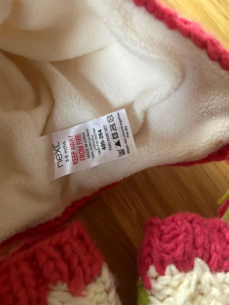 Čiapka a rukavice 3-6 mes, next,68