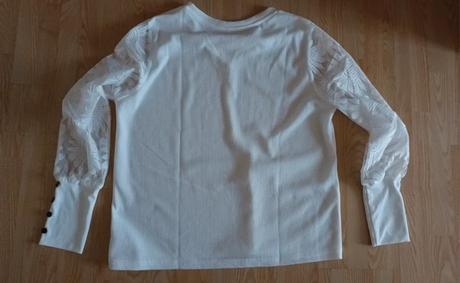 Tričko so vzorovanými rukávmi, l / xl