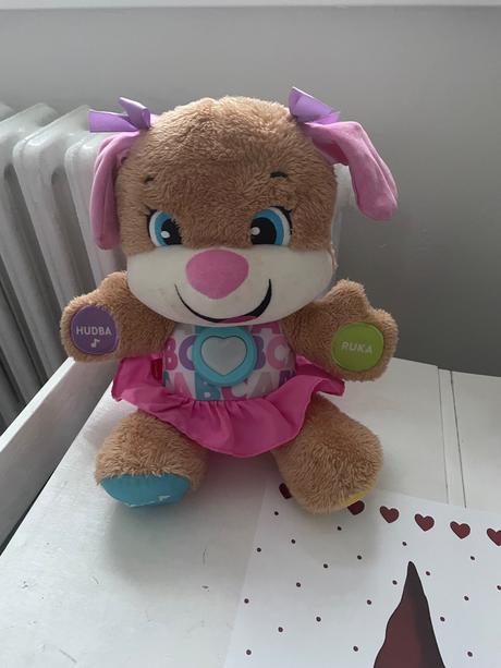 Interaktívny psík sestrička fisher price, 