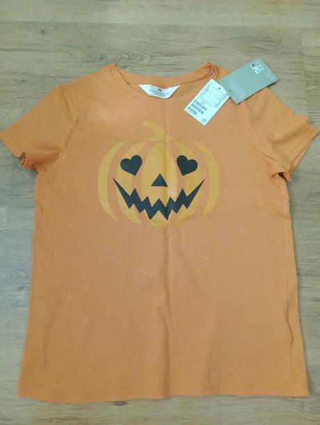 Tričko na halloween, h&m,146