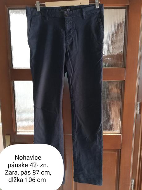 Nohavice pánske, zara,42