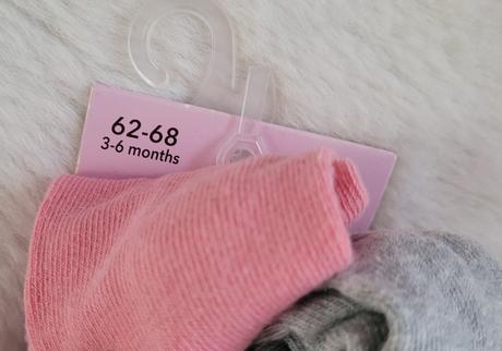 Pančušky veľkosť 62/68 v balení 2 ks - nové, takko,62 / 68