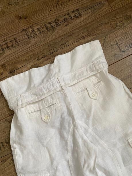 Ľanové letné etno/boho historické nohavice, kookai,s