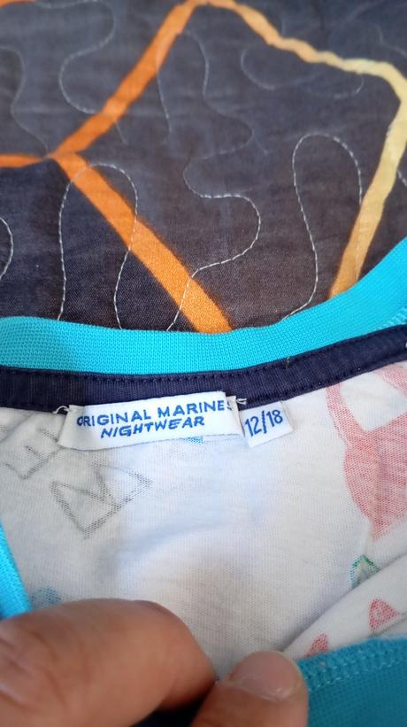 Dvojdielne pyžamo, original marines,80