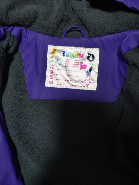 Nepremokavá flisová súprava, lupilu,110