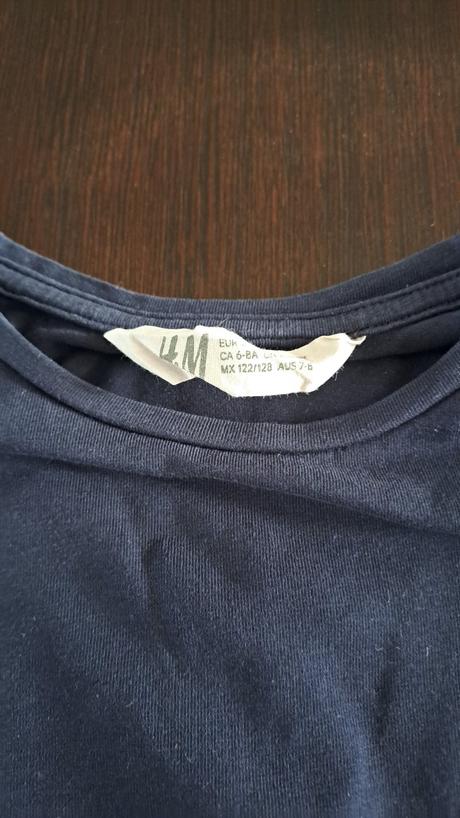 Tričko s dlhým rukávom, h&m,122