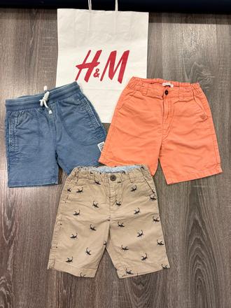H&m a reserved chlapcenske kratasy na 4-5 rokov, h&m,110
