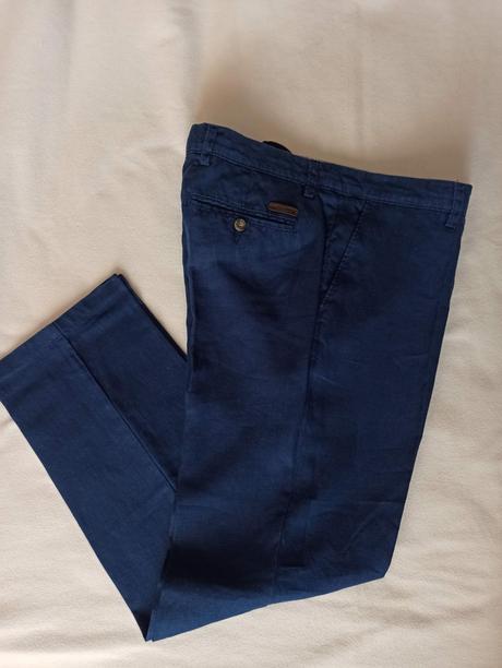 Ľanové nohavice, c&a,m