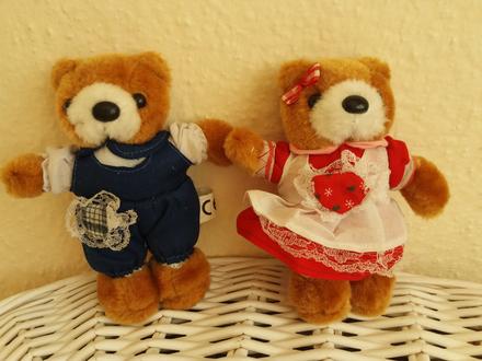 Retro medvedíky,