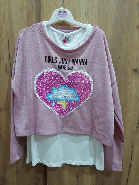 Svetrik s tielkom v140, ovs,140