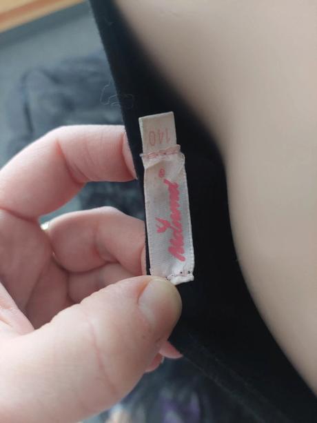 Čierne baletné body zn.manna veľ.140, 140