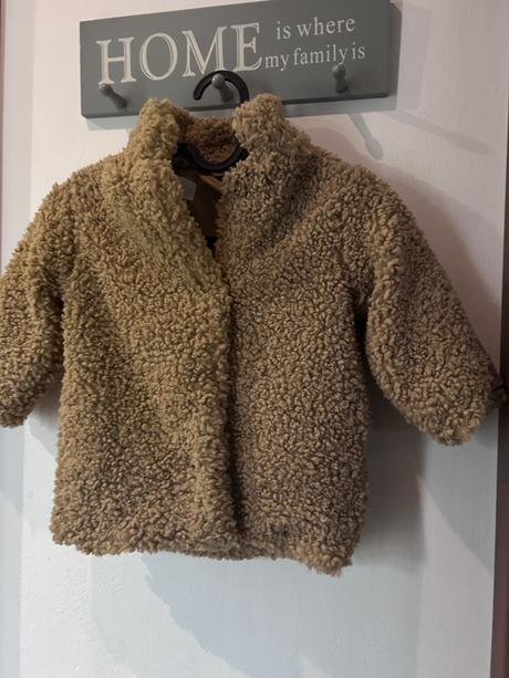 Nádherný plyšový kabátik h&m, h&m,92