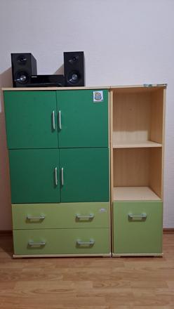 Nabytok s pisacim stolom detsky, 